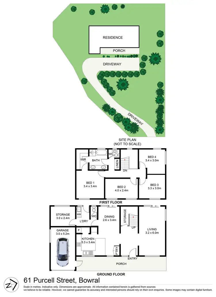 Floorplan of Homely house listing, 61 Purcell Street, Bowral NSW 2576