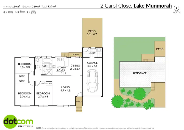 Floorplan of Homely house listing, 2 Carol Close, Lake Munmorah NSW 2259
