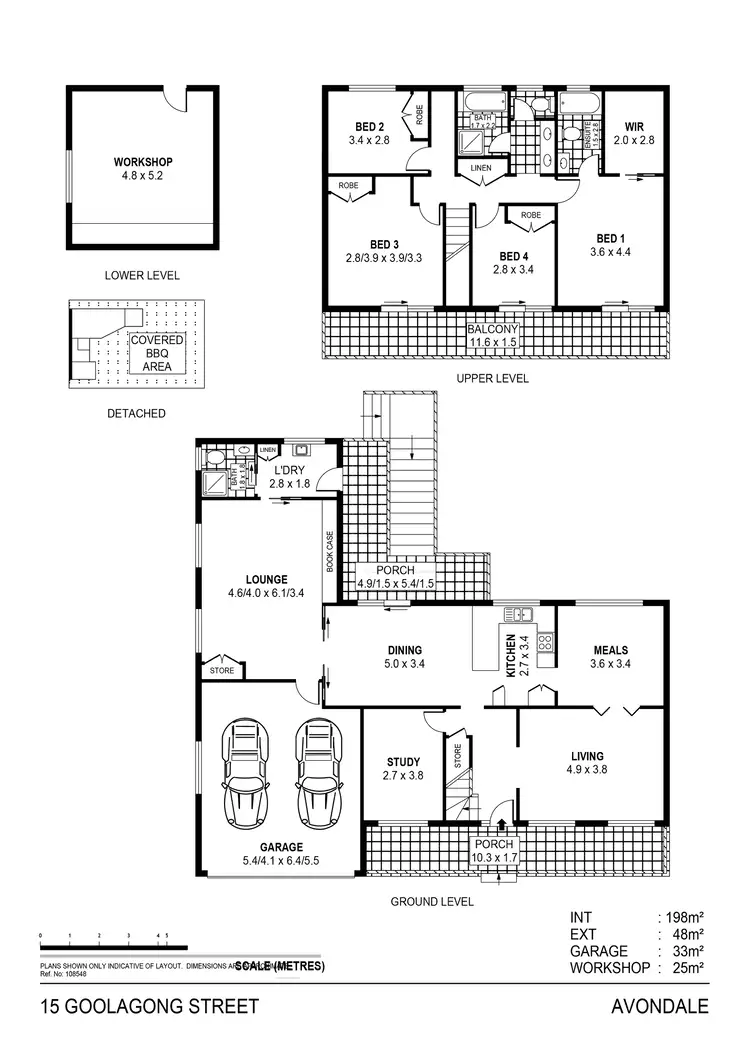 Floorplan of Homely house listing, 15 Goolagong Street, Avondale NSW 2530