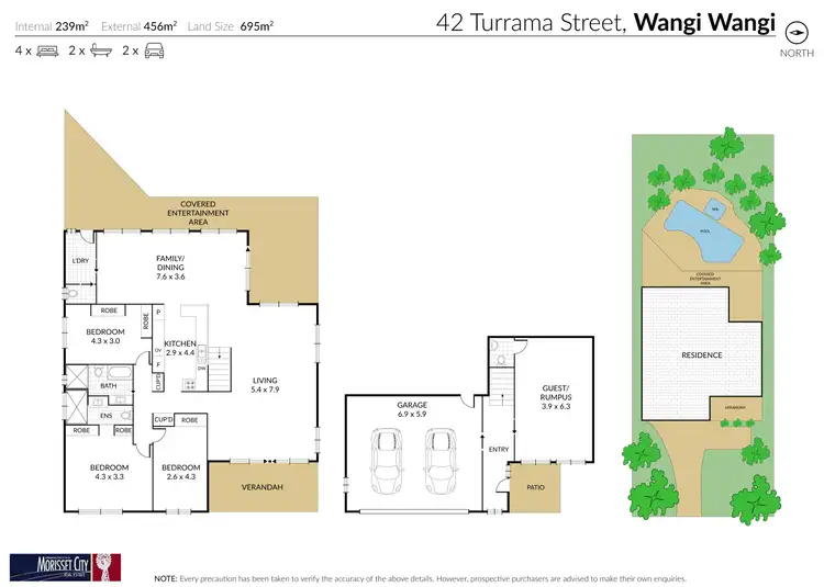Floorplan of Homely house listing, 42 Turrama Street, Wangi Wangi NSW 2267