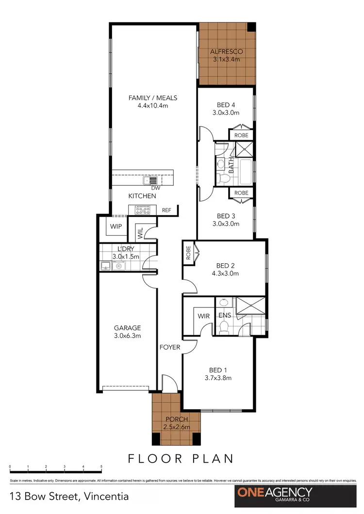 Floorplan of Homely house listing, 13 Bow Street, Vincentia NSW 2540