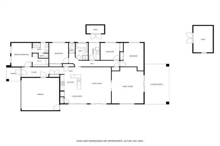 Floorplan of Homely house listing, 39 Silky Oak Avenue, Wodonga VIC 3690