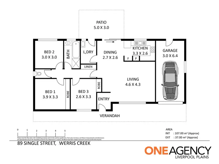 Floorplan of Homely house listing, 89 Single Street, Werris Creek NSW 2341