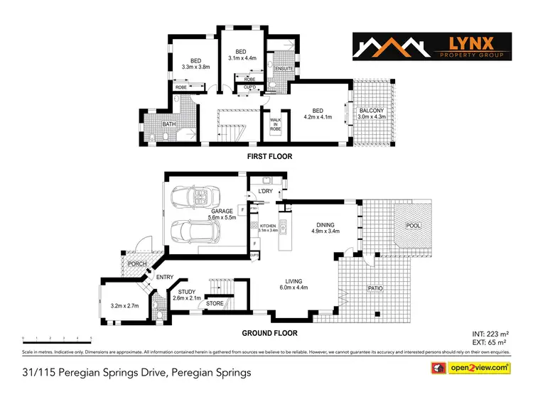 Floorplan of Homely townhouse listing, 31/115 Peregian Springs Drive, Peregian Springs QLD 4573