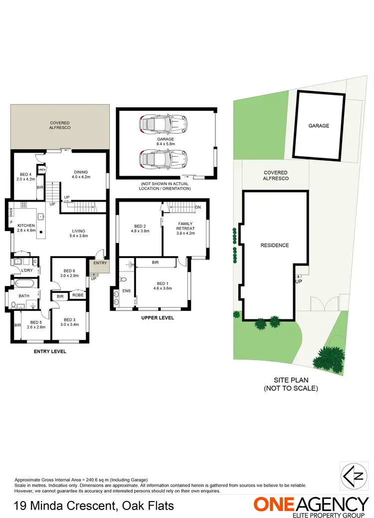 Floorplan of Homely house listing, 19 Minda Crescent, Oak Flats NSW 2529