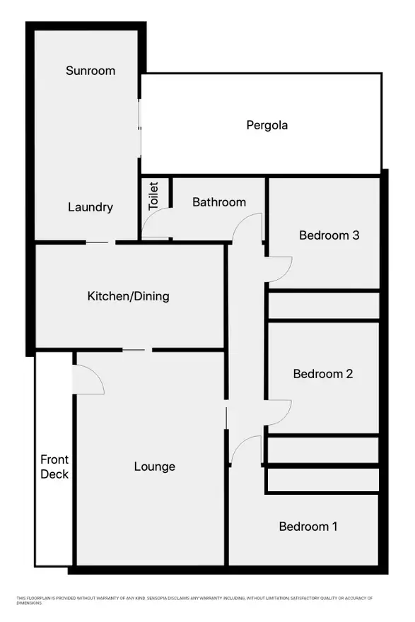 Floorplan of Homely house listing, 1 Watson Street, Warracknabeal VIC 3393