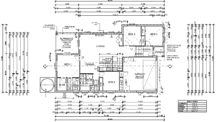 Floorplan of Homely house listing, 4 Hazeldene Place, Lavington NSW 2641