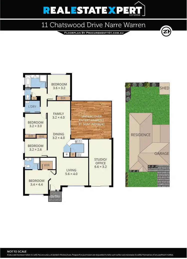 Floorplan of Homely house listing, 11 Chatswood Drive, Narre Warren South VIC 3805
