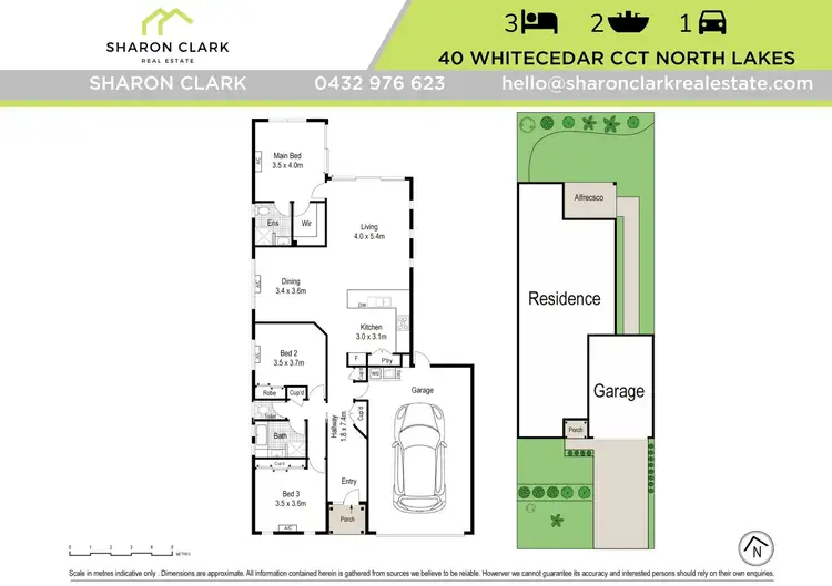 Floorplan of Homely house listing, 40 Whitecedar Circuit, North Lakes QLD 4509