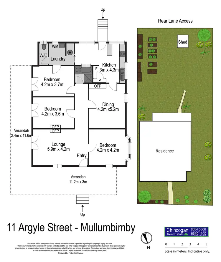 Floorplan of Homely house listing, 11 Argyle Street, Mullumbimby NSW 2482