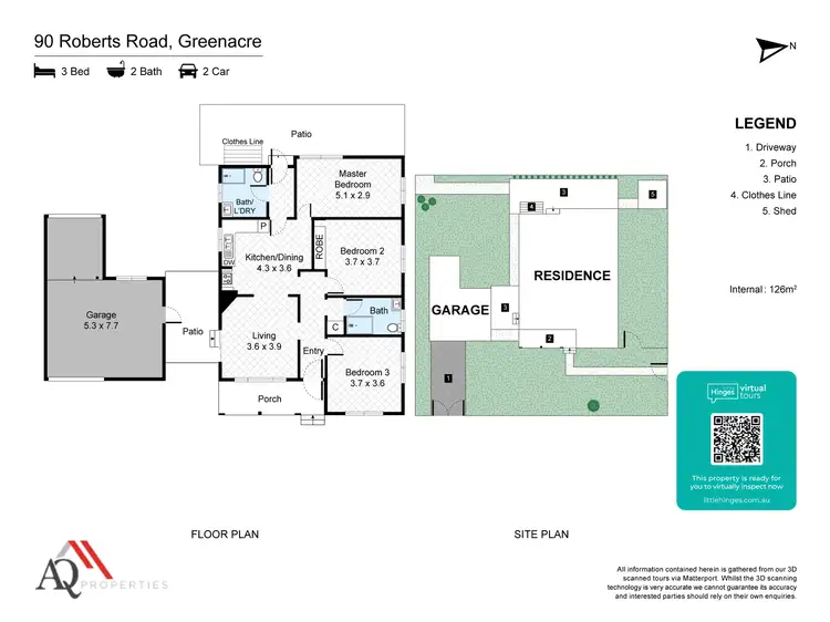 Floorplan of Homely house listing, 90 ROBERTS ROAD, Greenacre NSW 2190