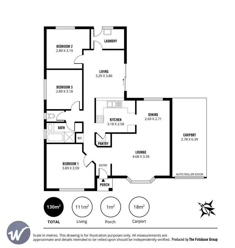 Floorplan of Homely house listing, 44 Concord Drive, Old Reynella SA 5161