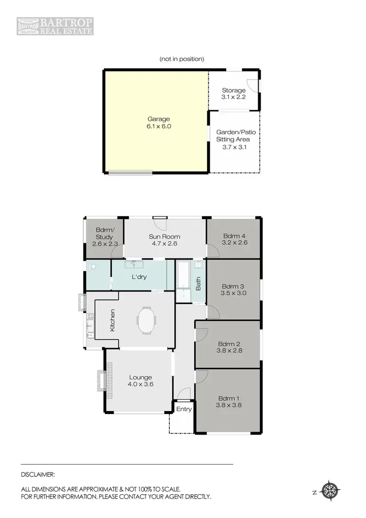 Floorplan of Homely house listing, 161 Yarrowee Street, Sebastopol VIC 3356