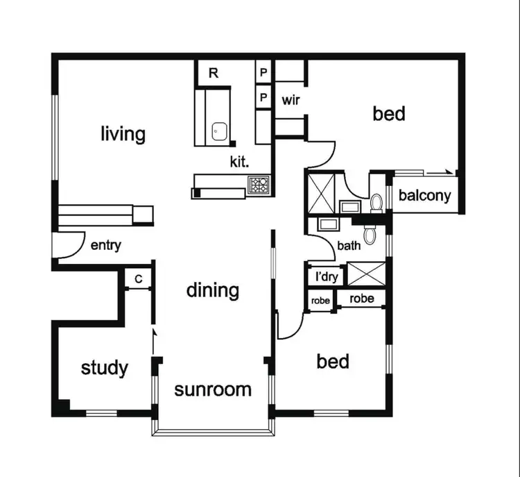 Floorplan of Homely apartment listing, 5/43 LITTLE BOURKE STREET, Melbourne VIC 3000