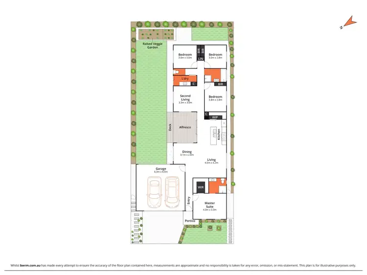 Floorplan of Homely house listing, 35 Ashbury Boulevard, Armstrong Creek VIC 3217