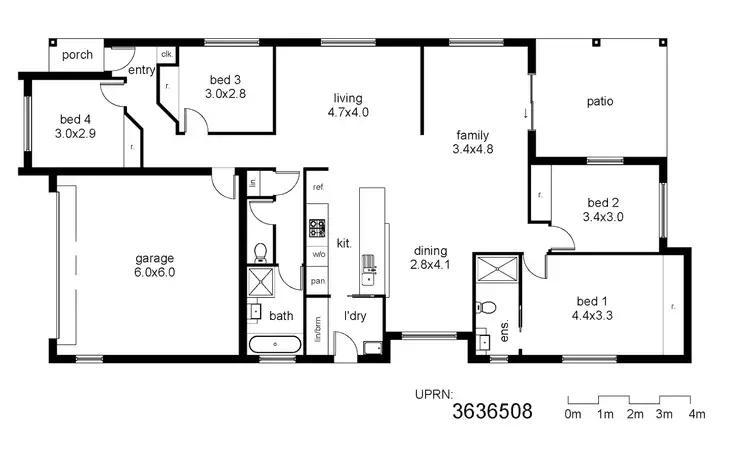 Floorplan of Homely house listing, Address available on request