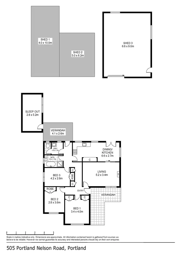 Floorplan of Homely house listing, 505 Portland Nelson Road, Portland VIC 3305