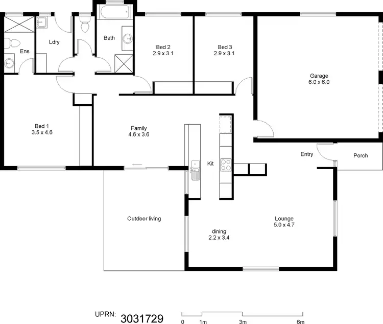 Floorplan of Homely house listing, Address available on request