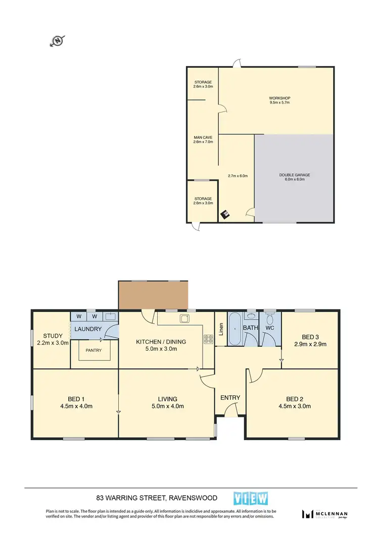 Floorplan of Homely house listing, 91 Main Street, Cressy TAS 7302