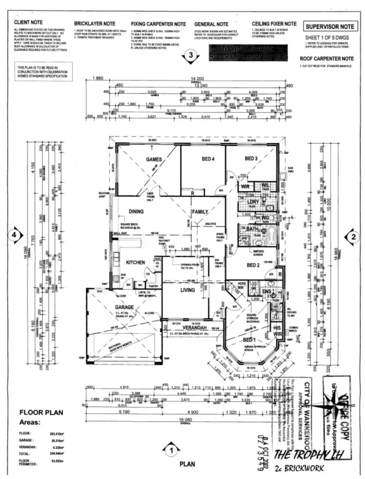 Floorplan of Homely house listing, 9 Lucca Entrance, Pearsall WA 6065