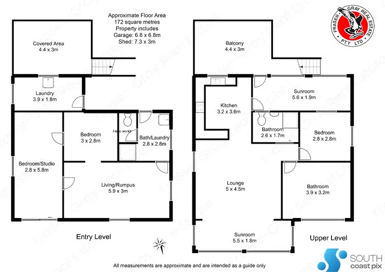 Floorplan of Homely rural property listing, 5 Guthrie Street, Moruya NSW 2537