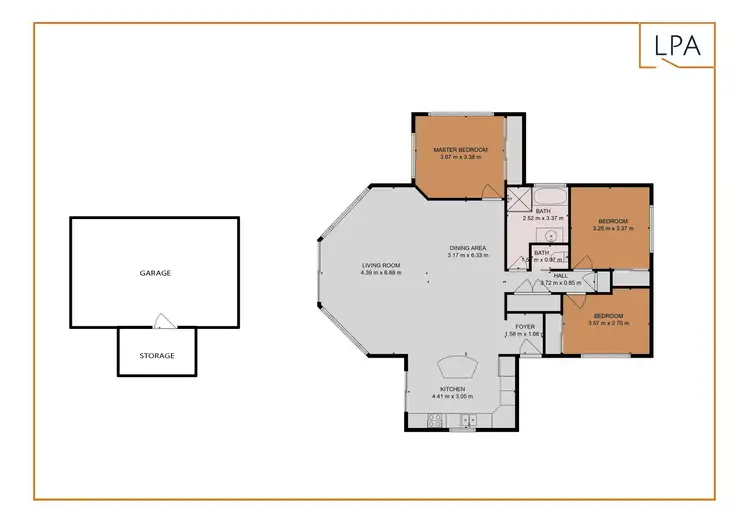 Floorplan of Homely house listing, 43 Coomba Road, Coomba Park NSW 2428
