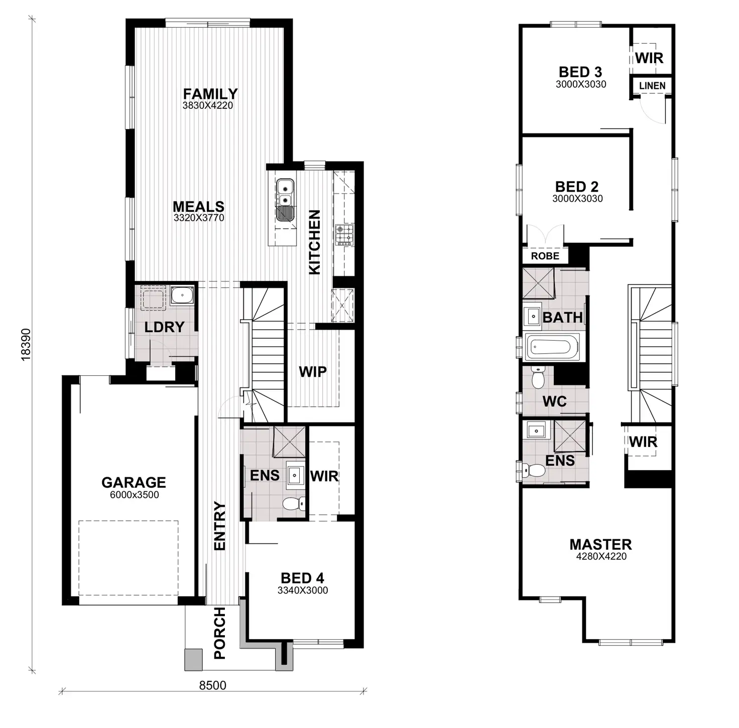 Floorplan of Homely house listing, Lot 738 Thyme Crescent, Fraser Rise VIC 3336