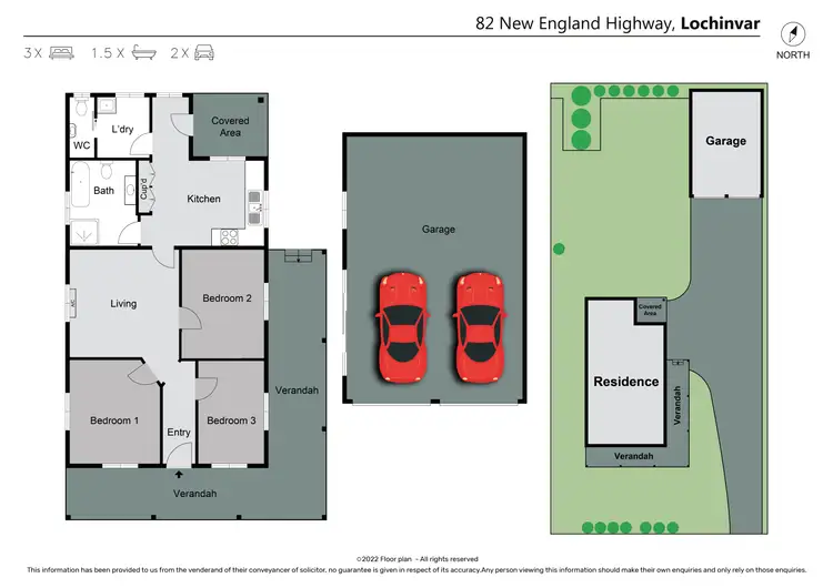 Floorplan of Homely house listing, 82 New England Highway, Lochinvar NSW 2321