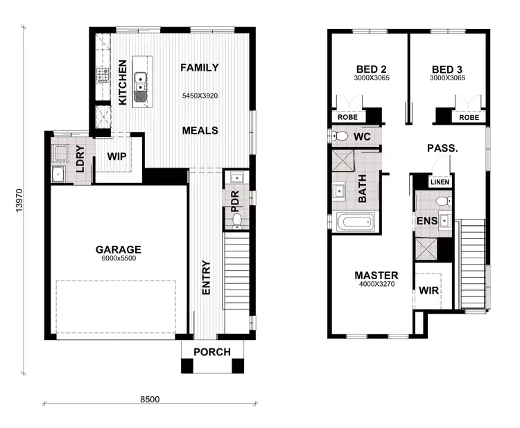 Floorplan of Homely house listing, Lot 816 Leaf way, Officer VIC 3809