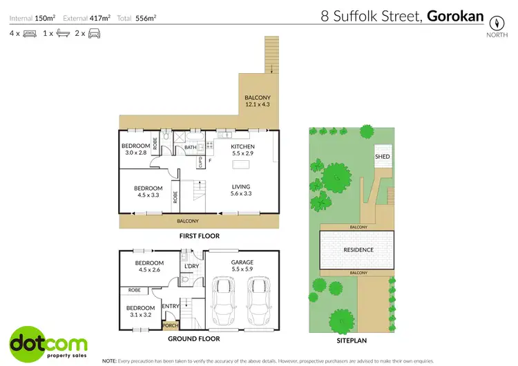 Floorplan of Homely house listing, 8 Suffolk Street, Gorokan NSW 2263