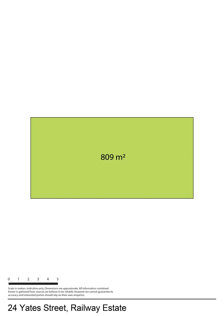 Floorplan of Homely land listing, 24 Yates Street, Railway Estate QLD 4810