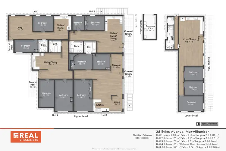 Floorplan of Homely block of units listing, 25 Eyles Avenue, Murwillumbah NSW 2484
