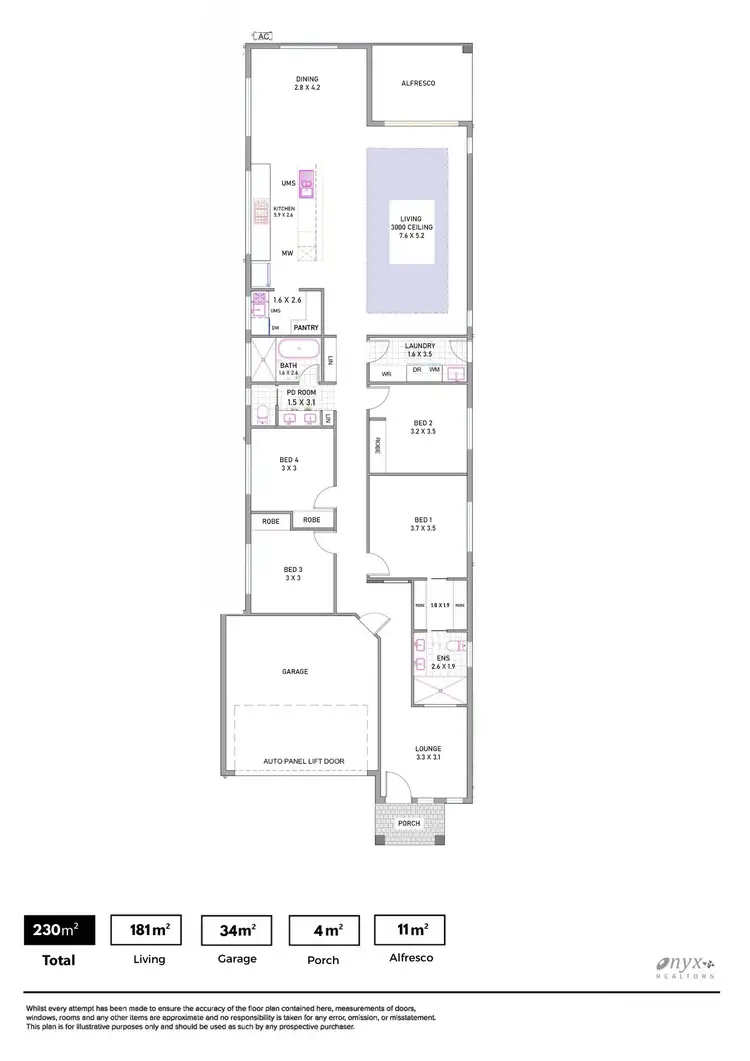 Floorplan of Homely house listing, 46 Casetta Crescent, Angle Vale SA 5117