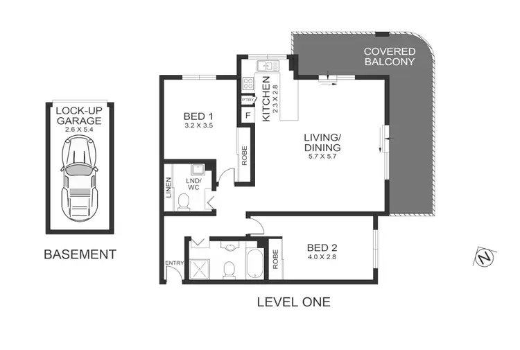 Floorplan of Homely apartment listing, 23/10-14 Crane Street, Homebush NSW 2140