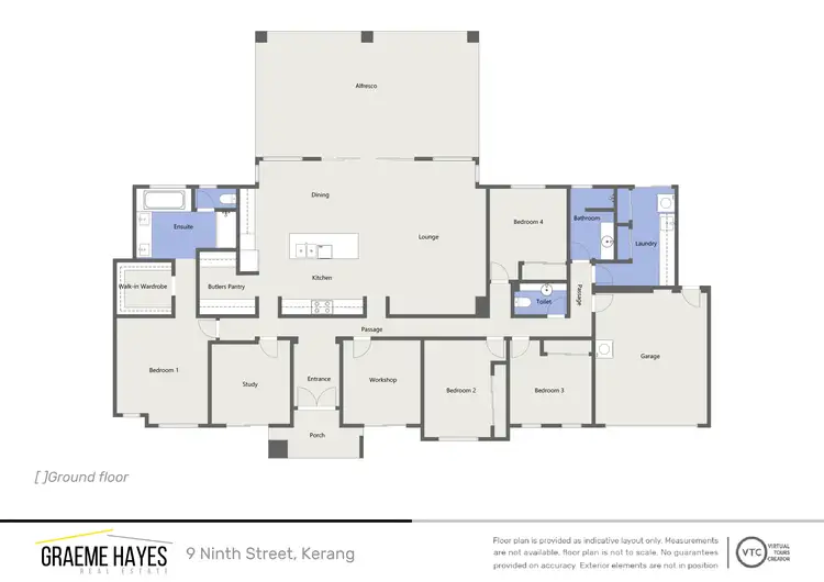 Floorplan of Homely house listing, 9 Ninth Street, Kerang VIC 3579