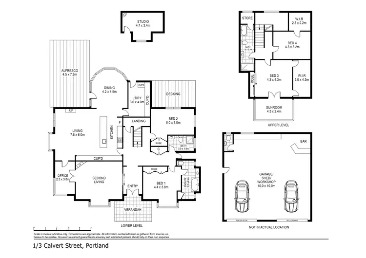 Floorplan of Homely house listing, 1-3 Calvert Street, Portland VIC 3305