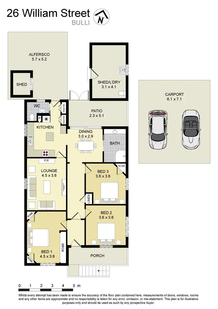 Floorplan of Homely house listing, 26 William Street, Bulli NSW 2516