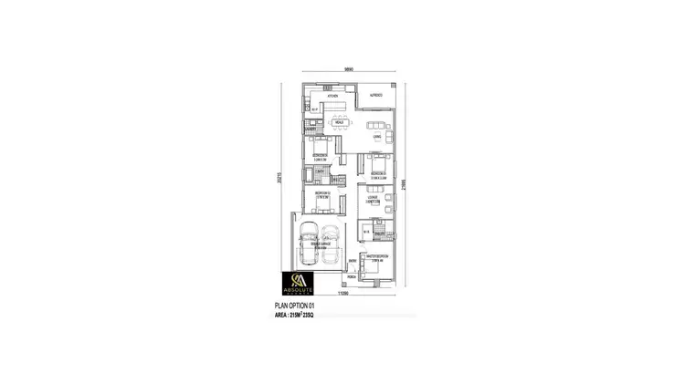 Floorplan of Homely house listing, Lot 142 Sandalwood Street, Wangaratta VIC 3677