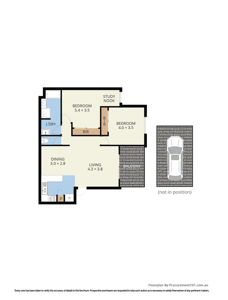 Floorplan of Homely apartment listing, 51/35 David Street, Dandenong VIC 3175