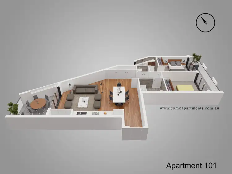Floorplan of Homely apartment listing, 101/19 Short Street, Homebush NSW 2140