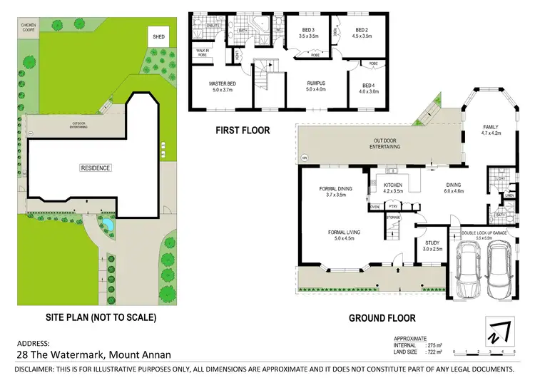 Floorplan of Homely house listing, 28 The Watermark, Mount Annan NSW 2567