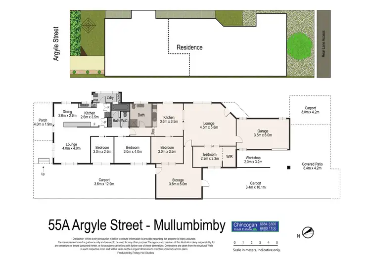 Floorplan of Homely house listing, 55A Argyle Street, Mullumbimby NSW 2482