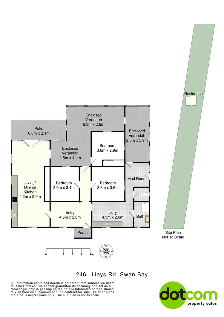 Floorplan of Homely house listing, 246 Lilleys Road, Swan Bay NSW 2324
