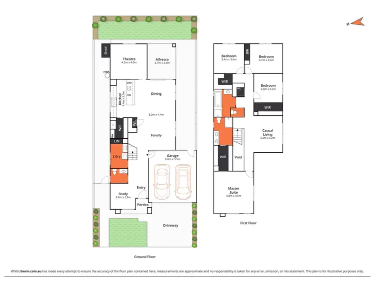 Floorplan of Homely house listing, 14 Myna Way, Armstrong Creek VIC 3217