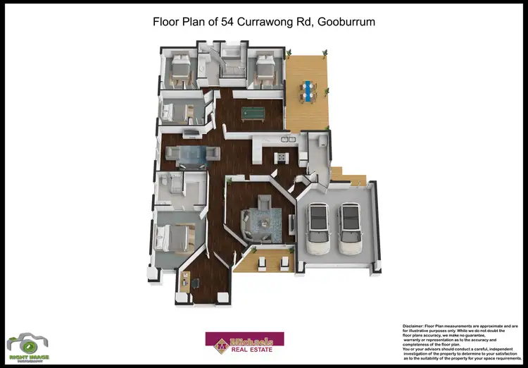 Floorplan of Homely house listing, 54 Currawong Road, Gooburrum QLD 4670