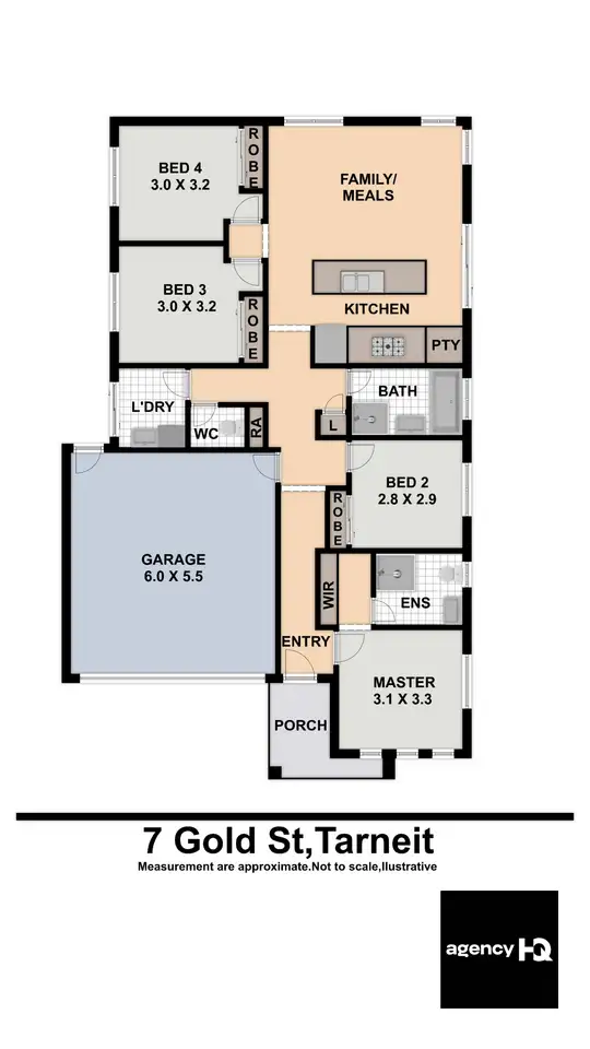 Floorplan of Homely house listing, 7 Gold Street, Tarneit VIC 3029