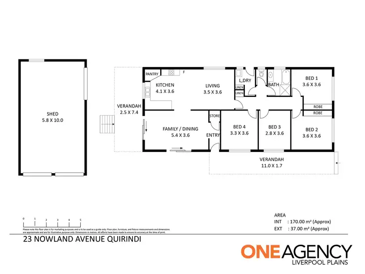 Floorplan of Homely house listing, 23 Nowland Ave, Quirindi NSW 2343