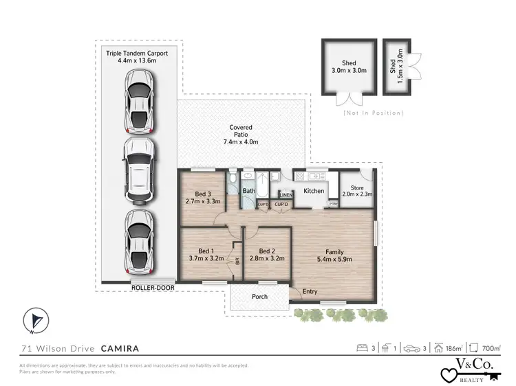 Floorplan of Homely house listing, 71 Wilson Drive, Camira QLD 4300