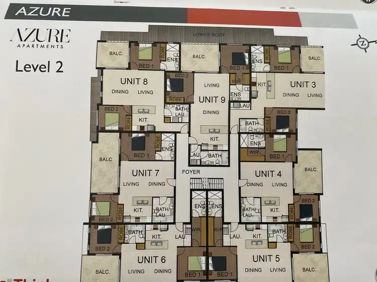 Floorplan of Homely apartment listing, 5/90 Glenalva Terrace, Enoggera QLD 4051