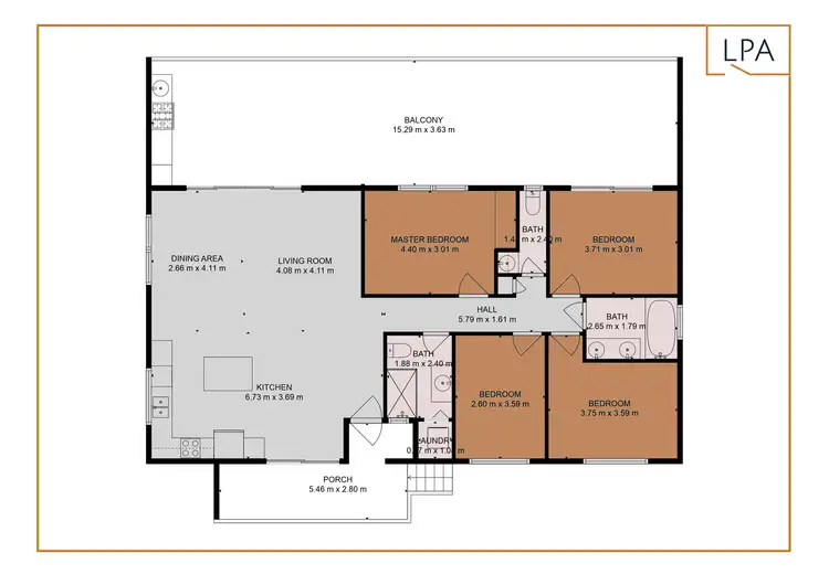 Floorplan of Homely house listing, 3 Ansett Avenue, Smiths Lake NSW 2428